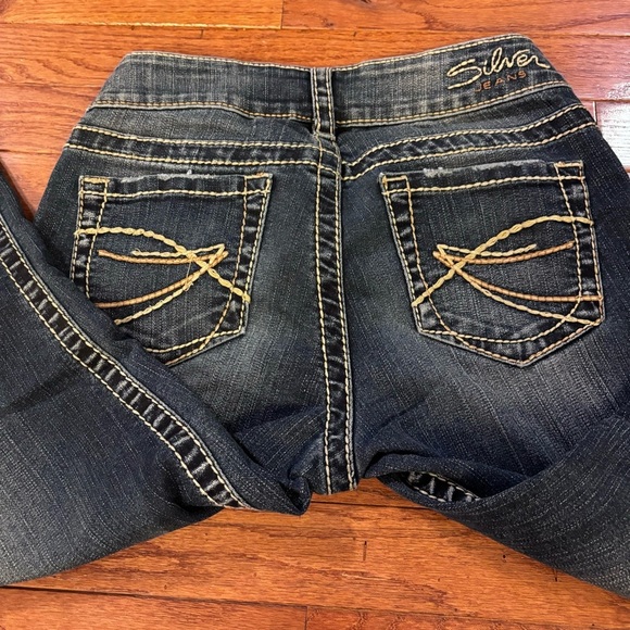 Silver Suki Capri women’s jeans size W26 - Picture 3 of 6